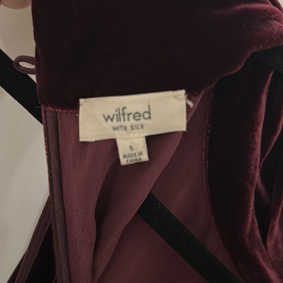 Wilfred Velvet and Silk Dress - Picture 6 of 9